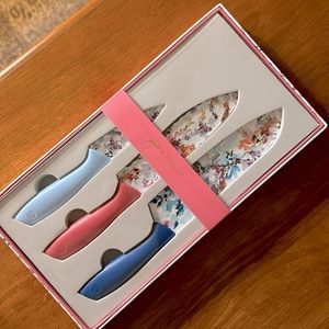 Jen Garrido for Anthropologie 3-piece knife set